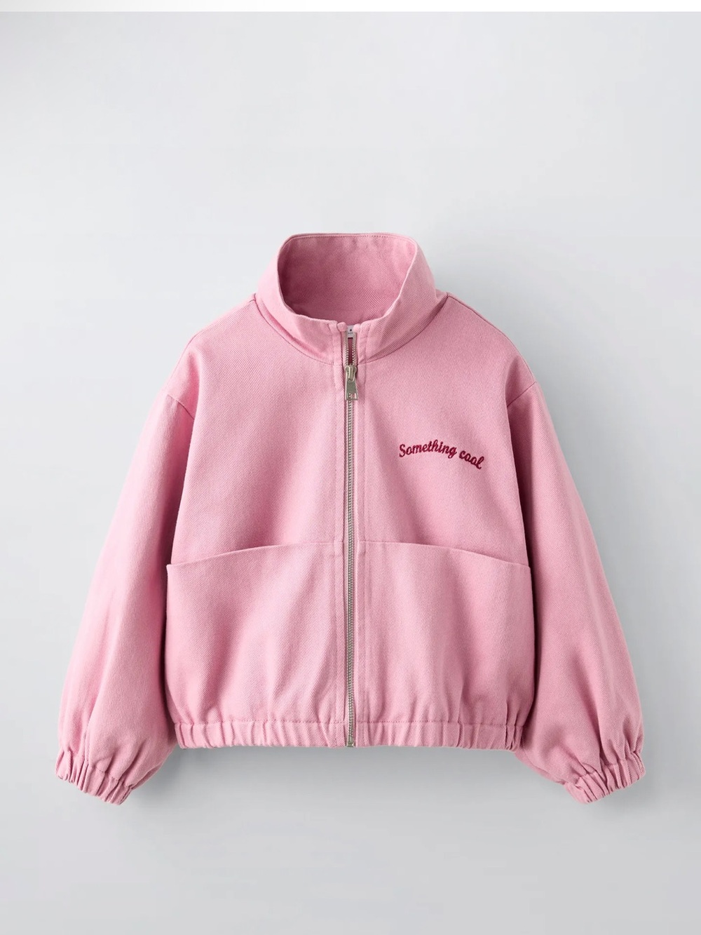 Zara girls embroidered jacket size 8-9 years